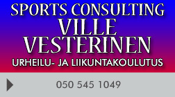 Sports Consulting Ville Vesterinen